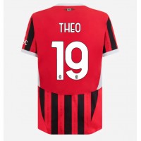 Muški Nogometni Dres AC Milan Theo Hernandez #19 Domaci 2024-25 Kratak Rukav